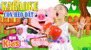 Con Heo Đất KARAOKE - Nhạc Thiếu Nhi Dễ Hát | Karaoke Thiếu Nhi - YouTube