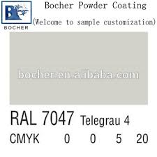 Ral 7047 Tele Grey Powder Coating Spray Paint For Metal View Ral Powder Coating Bocher Product Details From Hangzhou Bochao Building Material Co