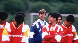 Nagoya grampus (formerly nagoya grampus eight) is a japanese football (soccer) club which is joining of the japan professional football league (j.league), and based in nagoya. Wenger At Nagoya Grampus Eight How Arsene Rediscovered His Greatest Love In Japan Fourfourtwo