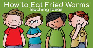 It was good because it is very different than any other book because it is unusual. How To Eat Fried Worms Book Unit Ideas Book Units Teacher