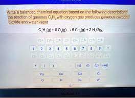 Balanced Chemical Equation Based