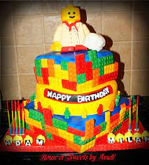 Lego Birthday Cake By Nutmeg Confections Via Flickr Lego Birthday  gambar png