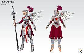 Royal Knight Mercy Skin Brings Medieval Flair to the Midseason Madness |  The Overwatch League