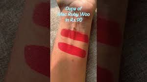 dupe of mac ruby woo in rs 90 you
