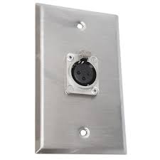 xlr wall plates our single and