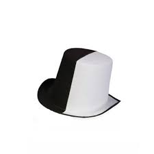 Masquerade Top Hat Black Halloween Costumes Accessory