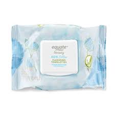 cotton cleansing towelettes