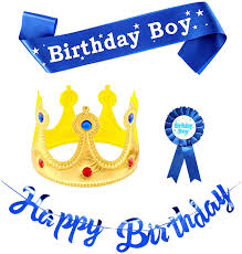 In your arms i feel loved. Buy 4 Pieces Birthday Boy Party Accessory Set Birthday King Crown Birthday Boy Sash And Button Pins Happy Birthday Banner For Boys Birthday Party Dress Up Decoration Online In Turkey B08m99s62c