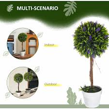 Potted Artificial Plants Ball Tree