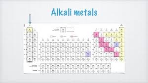 the alkali metals and the halogens