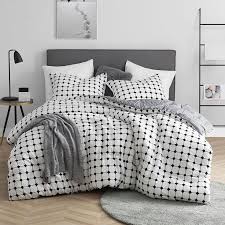 moda black and white twin xl dorm