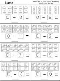 All math worksheets by grade: Kindergarten Worksheets Kindermomma Com Subtraction Kindergarten Kindergarten Subtraction Worksheets Kindergarten Math Worksheets