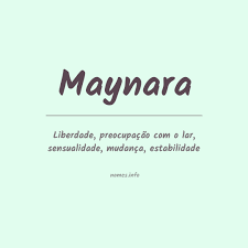 Significado do nome Maynara
