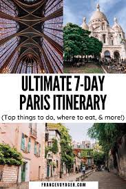 the only 7 days in paris itinerary you