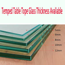 table top tempered glass