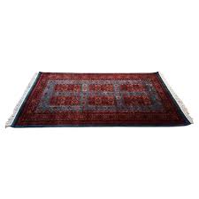 designer knotted woollen carpet with