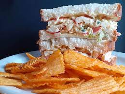 crab salad sandwich jahzkitchen