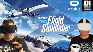 microsoft flight sim 2020 in vr on rift