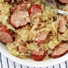 easy kielbasa and sauer recipe