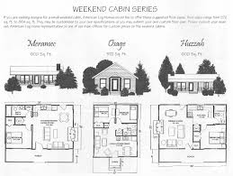 weekend cabin series american log
