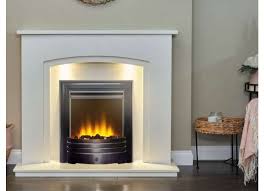 Aurora Valencia Marble Fireplace With