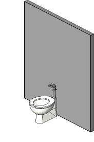ada floor mount flush valve toilet
