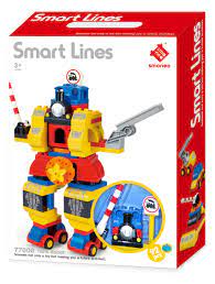 Đồ chơi Smoneo Duplo Lego - Bộ xếp hình lắp ghép Robot - 92 mảnh ghép -  77008