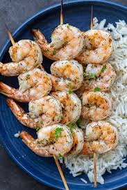 grilled shrimp kabobs ready in 15