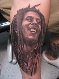 Rate 1000s of pictures of tattoos, submit your 9 Great Bob Marley Tattoos On Leg