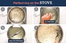 How do I cook white rice without a steamer?