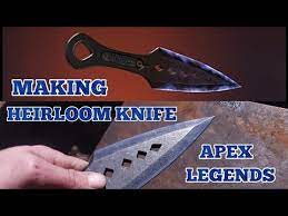 Apex legends heirloom set overview how to obtain heirloon set? Apex Legends Making The Heirloom Knife Youtube