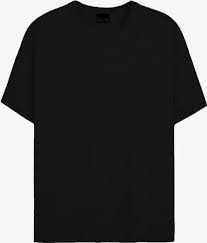 men plain black t shirt at rs 120