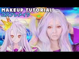 shiro cosplay makeup tutorial no