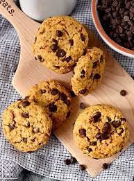 Simple Almond Flour Chocolate Chip Cookies gambar png