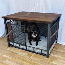 Dog Crate Table Raven X Large Modern