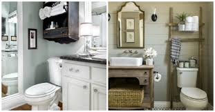 This over toilet shelf is full of farmhouse charm with beautiful details. 17 Brilliant Over The Toilet Storage Ideas
