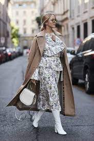 Trenchcoat With Midi Dress Outfits 8