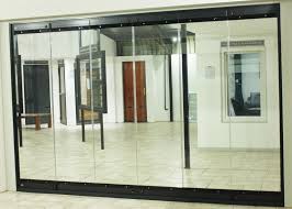 Frameless Folding Patio Doors Van