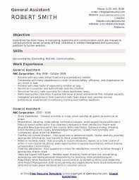 Check out our free, downloadable personal assistant resume sample, tailor it by adding your own details, and prepare for a tidal wave of interviews! General Assistant Resume Samples Qwikresume
