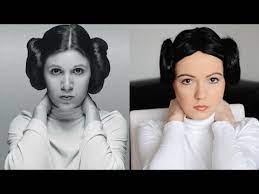 starwars princess leia makeup tutorial