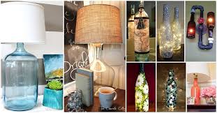 Glass bottle lamps are fun way to accessorize your home! 25 Diy Bottle Lamps Decor Ideas That Will Add Uniqueness To Your Home