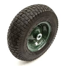 13x5 00 6 Green Metal Wheel Tyre