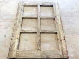 How To Build A Decorative Window Frame