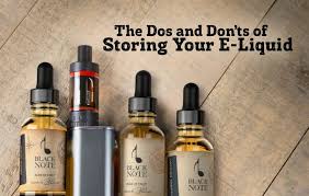This detailed guide is what you need to get started. The Dos And Don Ts Of Storing Your E Liquid Black Note