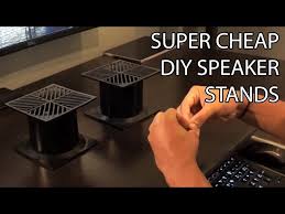 How To Make Diy Desktop Speaker Stands