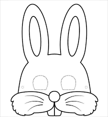 Easter bunny face cake template. 9 Bunny Templates Pdf Doc Free Premium Templates