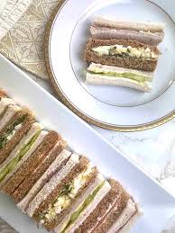 traditional afternoon tea sandwiches