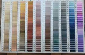 Multicolor 1 6mm Paint Shade Card 520