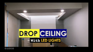 drop ceiling with led lights you