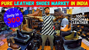 branded leather shoes market of india